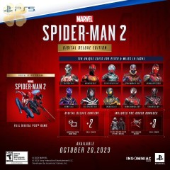 Marvel công bố 10 bộ trang phục Spider-Man 2 mới có thể mở khóa cho Peter Parker và Miles Morales