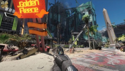 Mod đồ họa mới biến Cyberpunk 2077 Phantom Liberty trông như một trò chơi Fallout mới