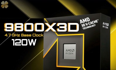 Ryzen 7 9800X3D: Bí mật công nghệ 3D V-Cache – 93% là silicon 