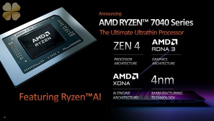 AMD Ryzen 7000 APU Phoenix lai được cấu thành từ các lõi Zen 4 và Zen 4C