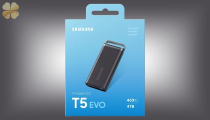 Samsung sắp cho ra mắt ổ cứng di động T5 EVO với dung lượng lên đến 8TB