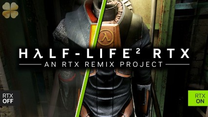 Half-Life 2 RTX: Chi tiết đồ họa được nâng cấp đáng kể với số lượng polygon tăng gấp 30 lần