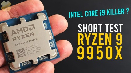 PC Ryzen 9 9950X không quạt tản nhiệt vẫn 